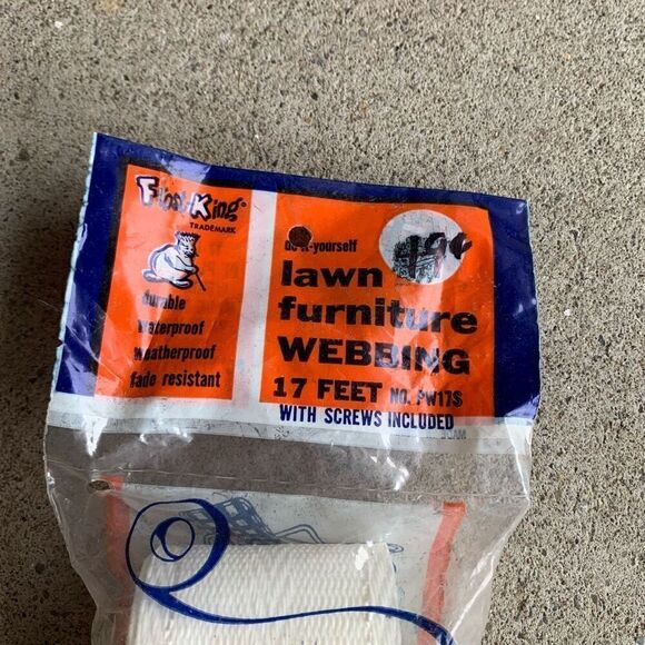 Frost King Lawn Furniture Webbing 17 Feet *New* - Picture 2 of 5